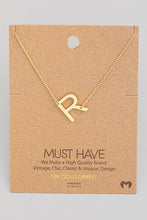 Load image into Gallery viewer, Mini Initial Necklace
