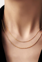 Load image into Gallery viewer, 18k Gold Plated Multi Layer Chain
