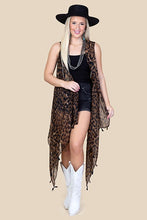 Load image into Gallery viewer, Leopard Vest
