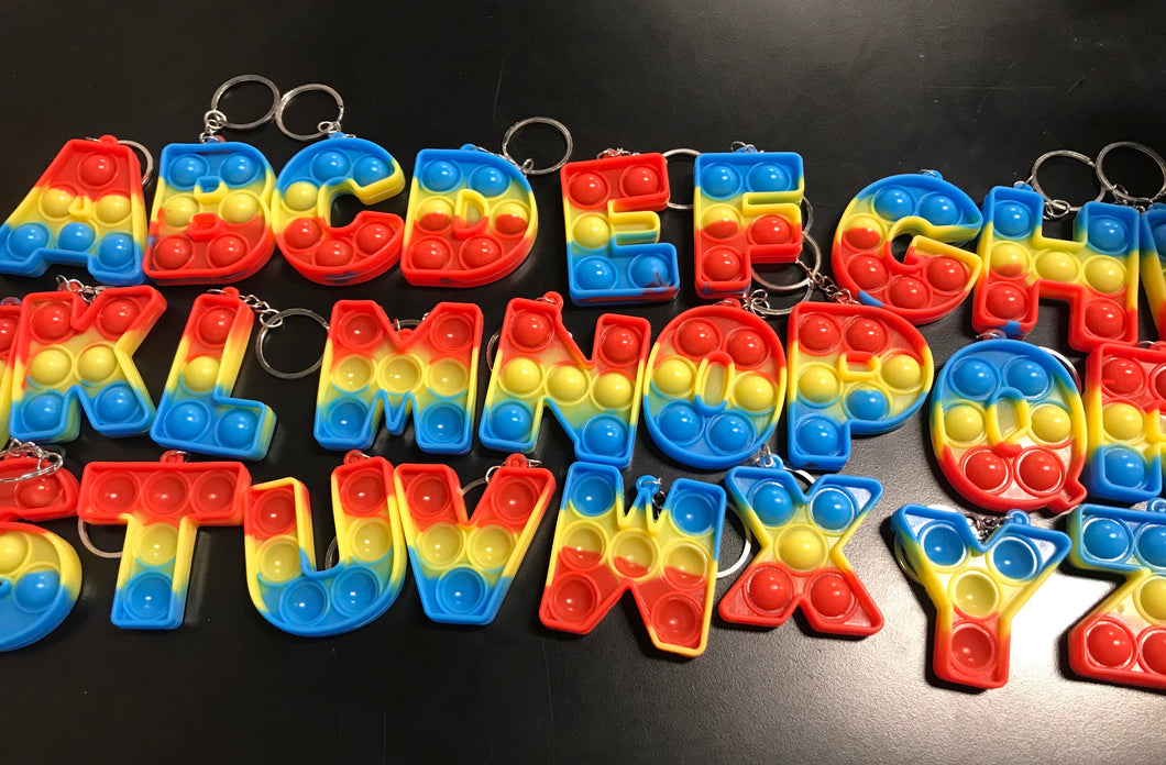 Rainbow Pop It Keychain