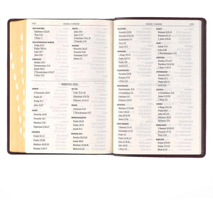 Giant Print King James Version Bible with Thumb Index