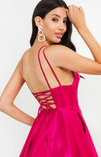 Load image into Gallery viewer, PLUS Pink Cocktail Dress
