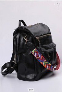 Backpack Purse with Removable Straps