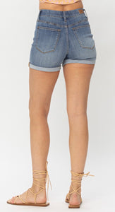 Judy Blue Pull-On Cuffed Shorts