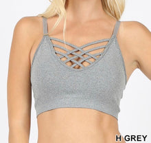 Load image into Gallery viewer, Lattice Front Bralette
