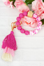Load image into Gallery viewer, Beaded Tassel Keychain
