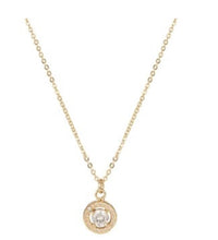Load image into Gallery viewer, Cubic Round Pendant Necklace
