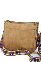 Load image into Gallery viewer, Over The Shoulder Purse With Design Strap
