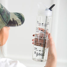 Load image into Gallery viewer, Daily Tracker Water Bottle
