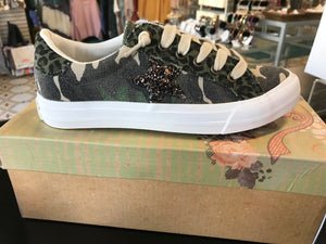 SALE! Khaki & Green Camo Sneakers
