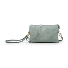 Load image into Gallery viewer, 3 Compartment Crossbody Wristlet
