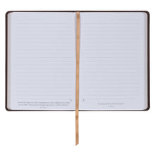 Load image into Gallery viewer, The Lord is My Strength Faux Leather Journal
