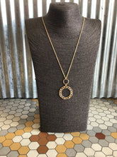 Load image into Gallery viewer, Long Necklace with Chain Charm
