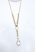 Load image into Gallery viewer, SALE! Teardrop Stone Necklace
