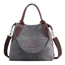 Load image into Gallery viewer, Canvas Crossbody Tote
