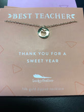 Load image into Gallery viewer, Best Teacher Necklace

