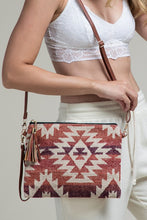 Load image into Gallery viewer, Aztec Crossbody Clutch
