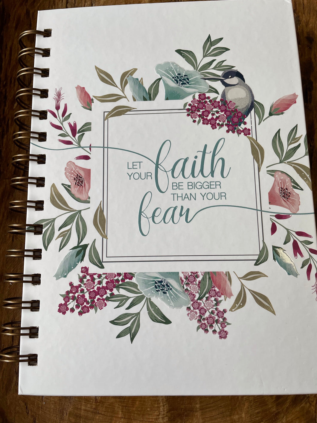 Let Your Faith Be Bigger Wirebound Journal
