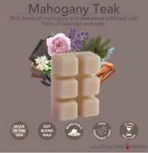 Load image into Gallery viewer, Mahogany Teak Classic Wax Melts
