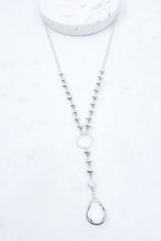 Load image into Gallery viewer, SALE! Teardrop Stone Necklace
