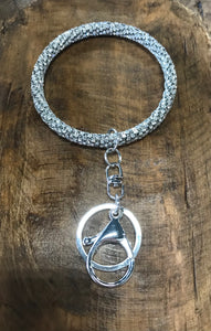 Rhinestone Wristlet Key Chain