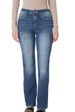 Load image into Gallery viewer, Straight Leg Jeans (Dark Wash)

